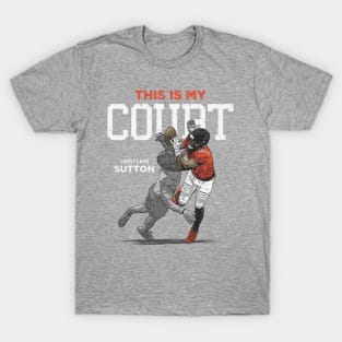 Courtland Sutton Denver My Court T-Shirt